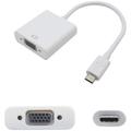 Add-On Addon 20Cm (8In) Usb 3.1 Type (C) Male To Vga Female White Adapter USBC2VGAW